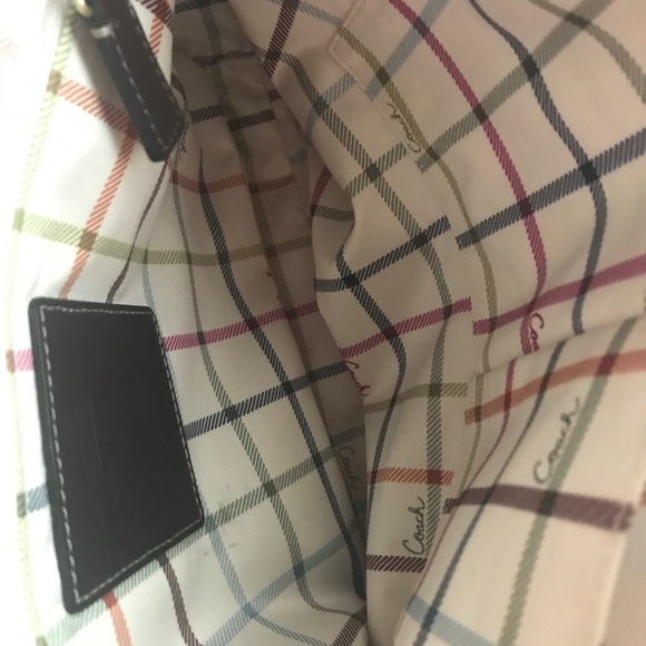 AUTHENTIC COACH SIGNATURE HERITAGE STRIPE TOTE‼️‼️ - Picture 8 of 8